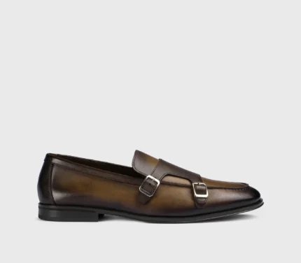 Madrid Monk Strap – Dual Buckle Shoes